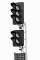 Светофор пятизначный со светодиодными светооптическими системами с маршрутным указателем, пригласительным сигналом и трансформаторным ящиком 18090-00-00 ТУ32 ЦШ 2141-2009 (со светодиодными светооптическими системами НКМР.676636.030ТУ)